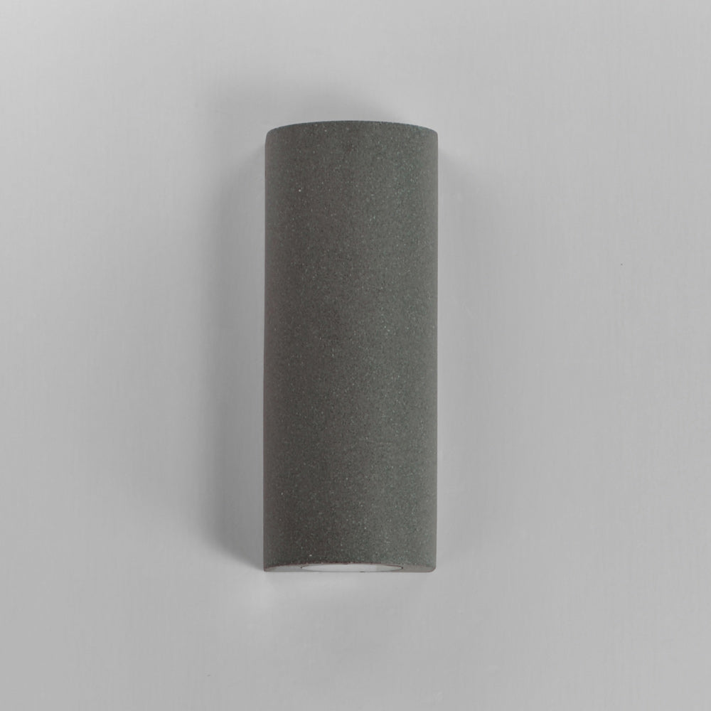 Pilar Outdoor Cylinder Wall Light in Detail.