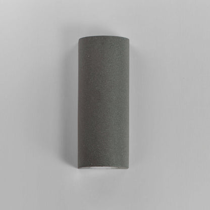 Pilar Outdoor Cylinder Wall Light in Detail.
