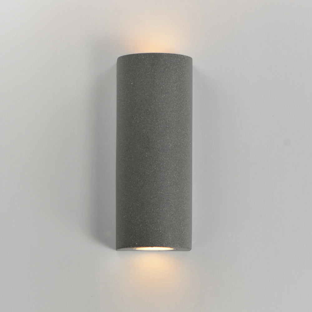 Pilar Outdoor Cylinder Wall Light in Detail.