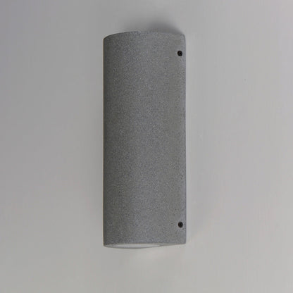 Pilar Outdoor Cylinder Wall Light in Detail.