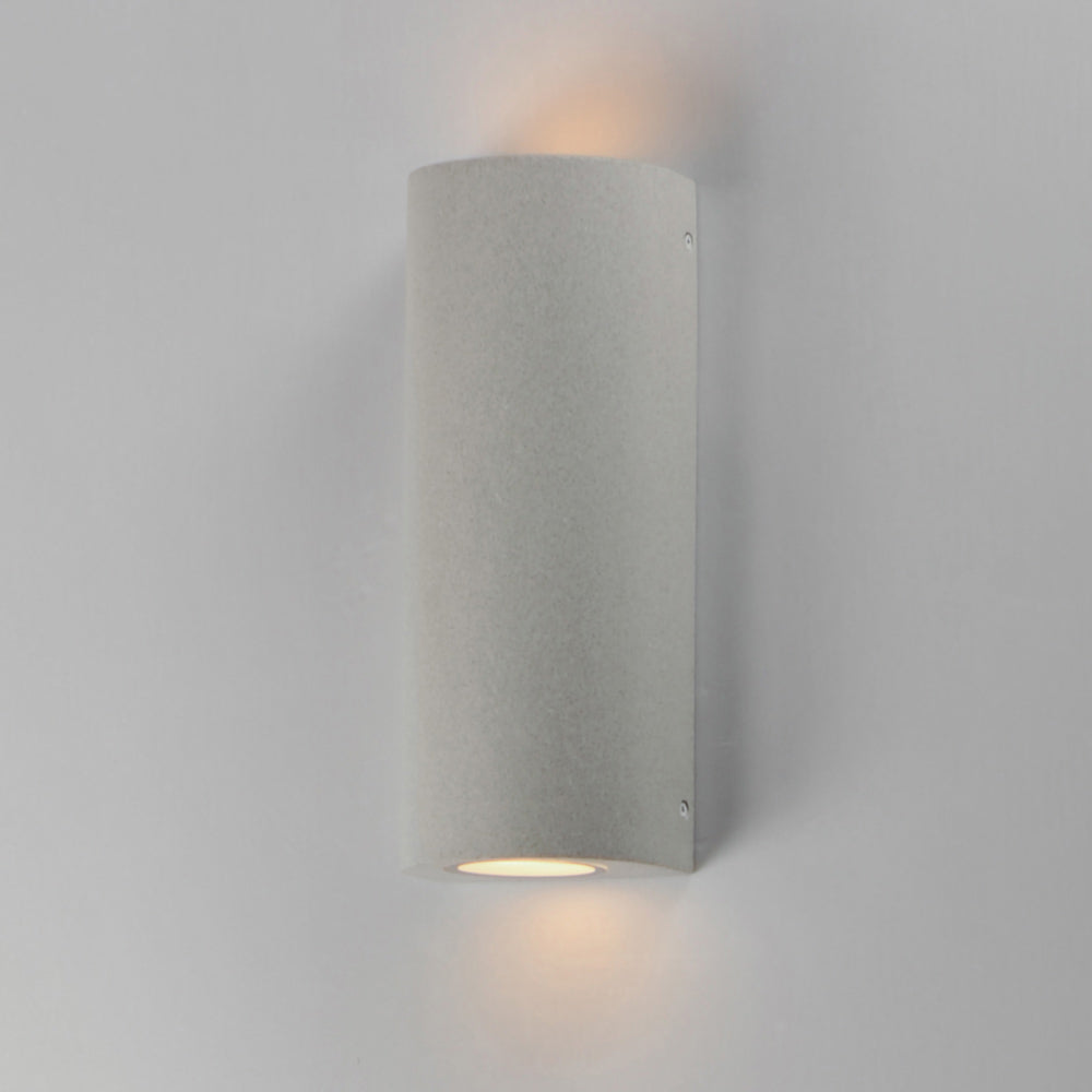 Pilar Outdoor Cylinder Wall Light in Detail.