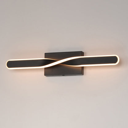 Pirouette LED Bath Vanity Light in Detail.