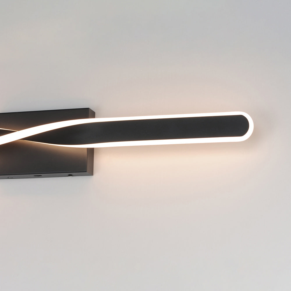 Pirouette LED Bath Vanity Light in Detail.