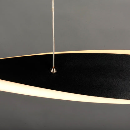 Pirouette LED Linear Pendant Light in Detail.
