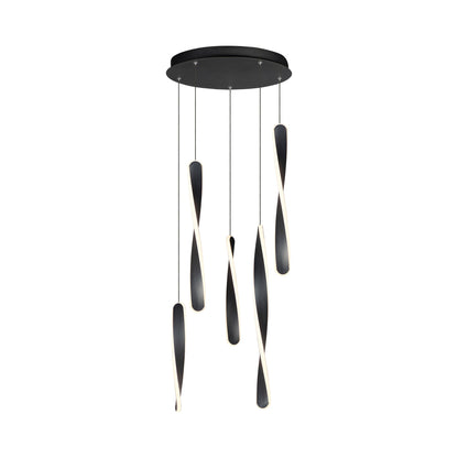 Pirouette LED Multi Light Pendant Light.