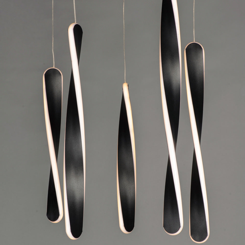 Pirouette LED Multi Light Pendant Light in Detail.