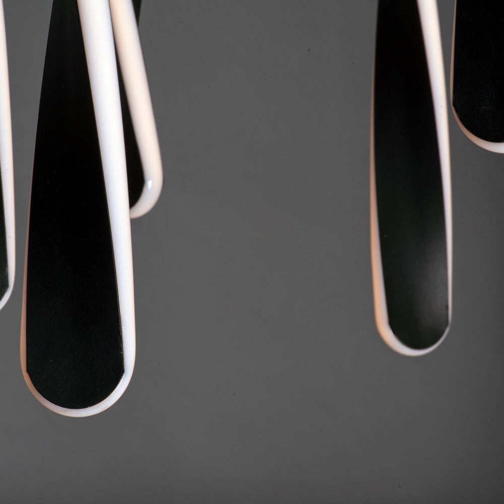Pirouette LED Multi Light Pendant Light in Detail.