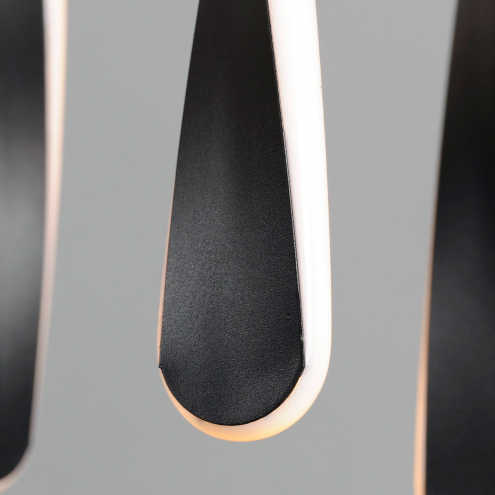 Pirouette LED Multi Light Pendant Light in Detail.