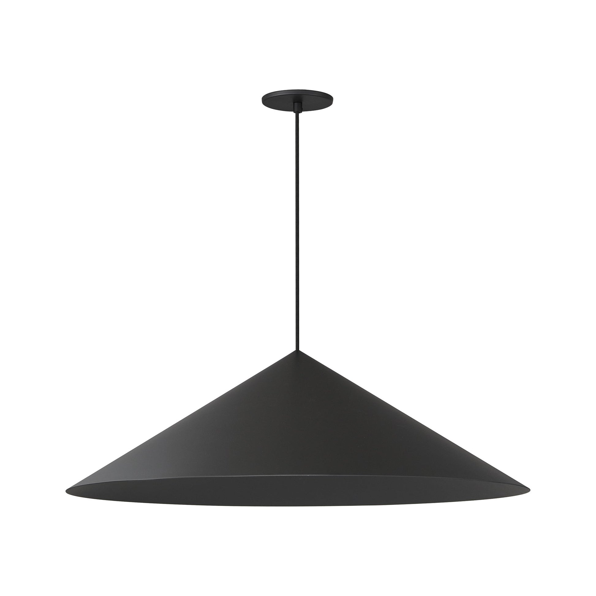Pitch Pendant Light in Black (9-Inch).