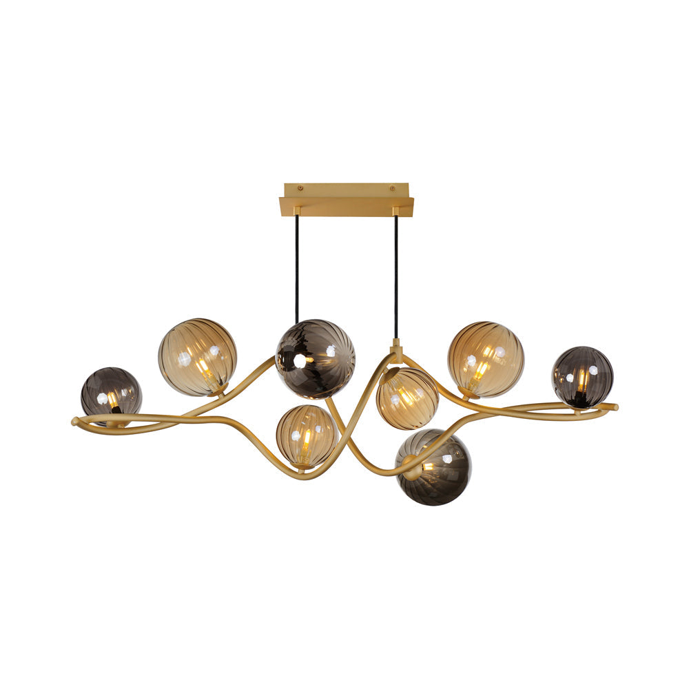 Planetary Linear Pendant Light.