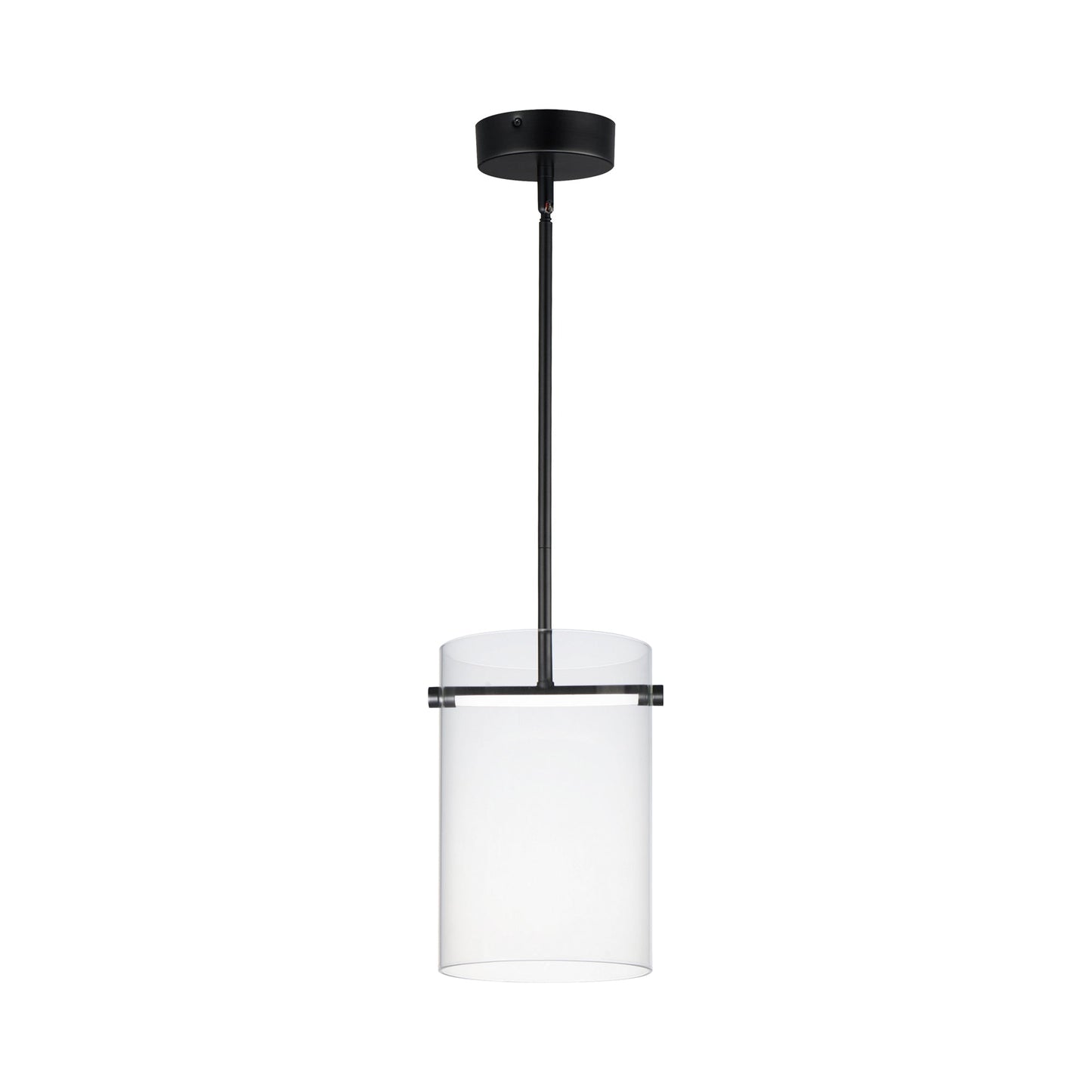 Polo LED Mini Pendant Light in Black.