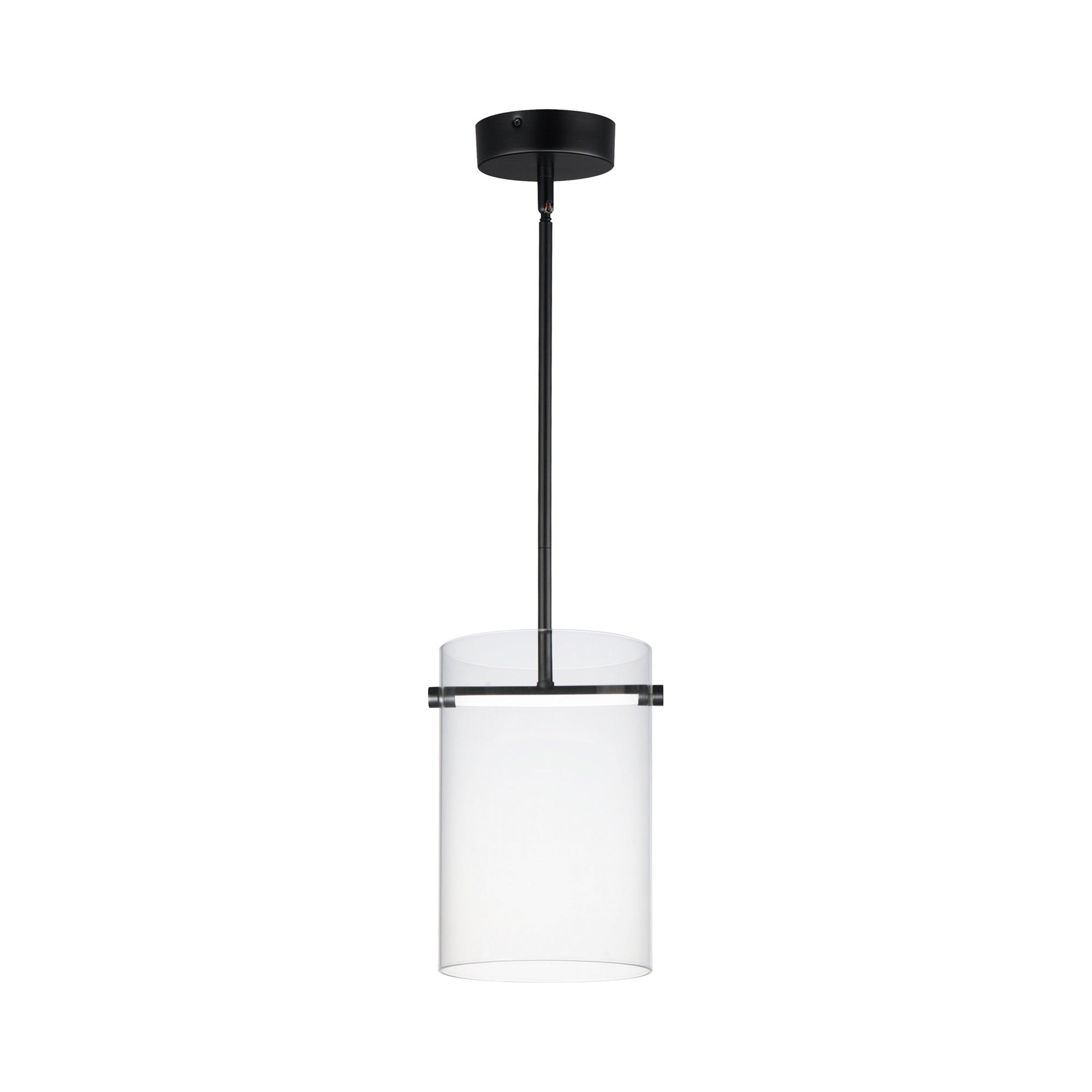 Polo LED Mini Pendant Light in Black.