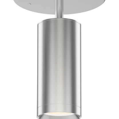 Pullman Semi Flush Mount Ceiling Light in Detail.