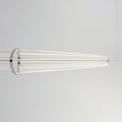 Quasar LED Linear Pendant Light in Detail.