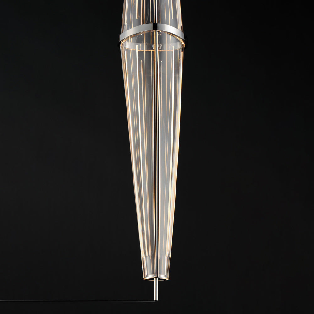 Quasar LED Linear Pendant Light in Detail.