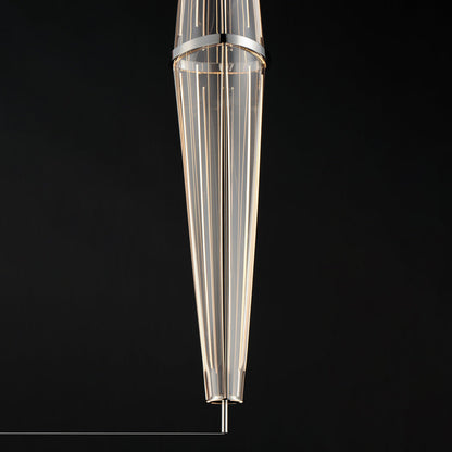 Quasar LED Linear Pendant Light in Detail.