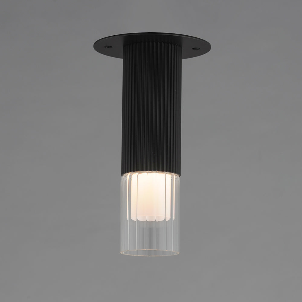 Reeds LED Flush Mount Ceiling Light in Detail.