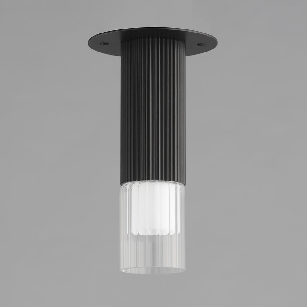 Reeds LED Flush Mount Ceiling Light in Detail.