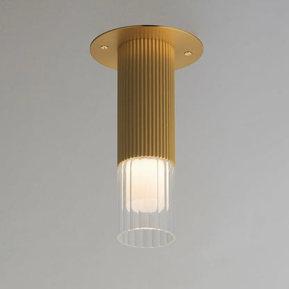 Reeds LED Flush Mount Ceiling Light in Detail.