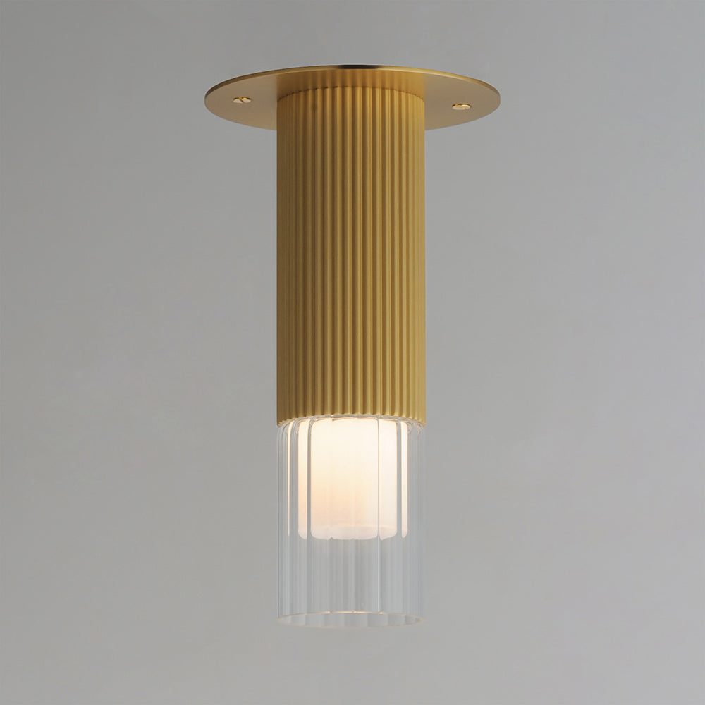 Reeds LED Flush Mount Ceiling Light in Detail.