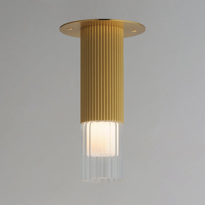 Reeds LED Flush Mount Ceiling Light in Detail.