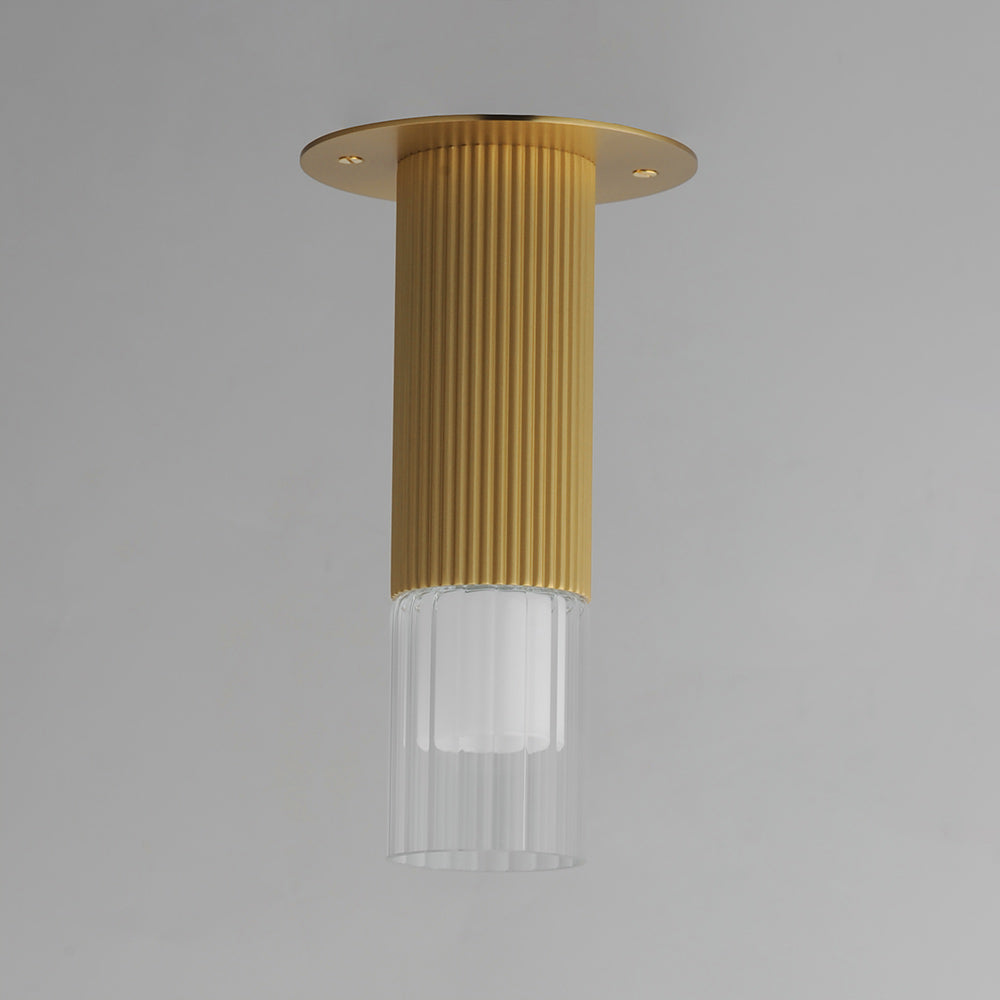 Reeds LED Flush Mount Ceiling Light in Detail.