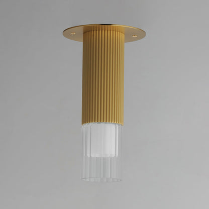 Reeds LED Flush Mount Ceiling Light in Detail.