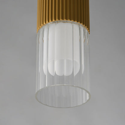 Reeds LED Flush Mount Ceiling Light in Detail.
