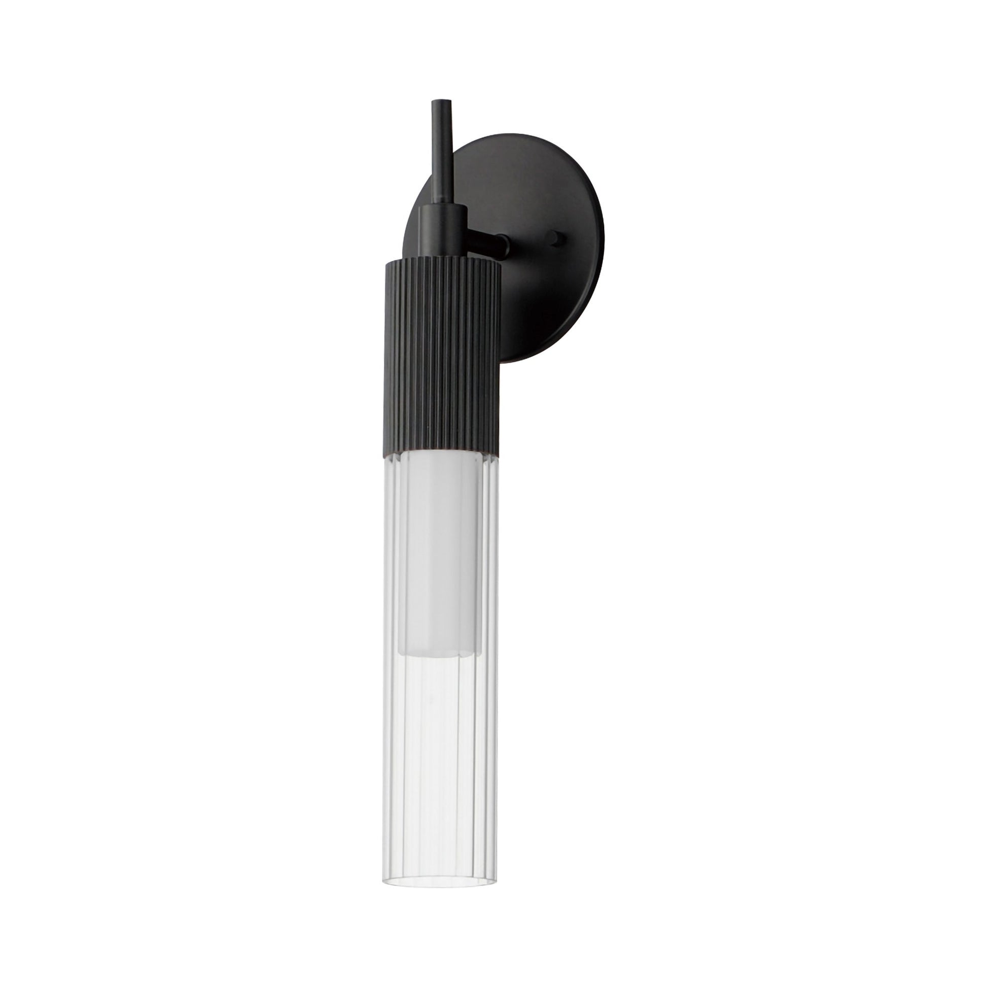 Reeds LED Wall Light in Black.