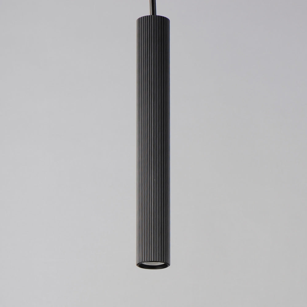Reeds Vertical Pendant Light in Detail.