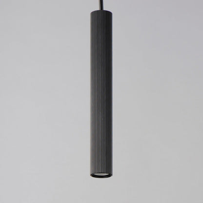 Reeds Vertical Pendant Light in Detail.