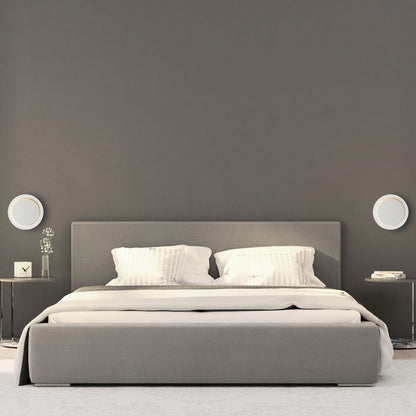 Revolver LED Ceiling / Wall Light in bedroom.