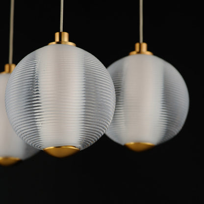 Rhythm LED Linear Pendant Light in Detail.
