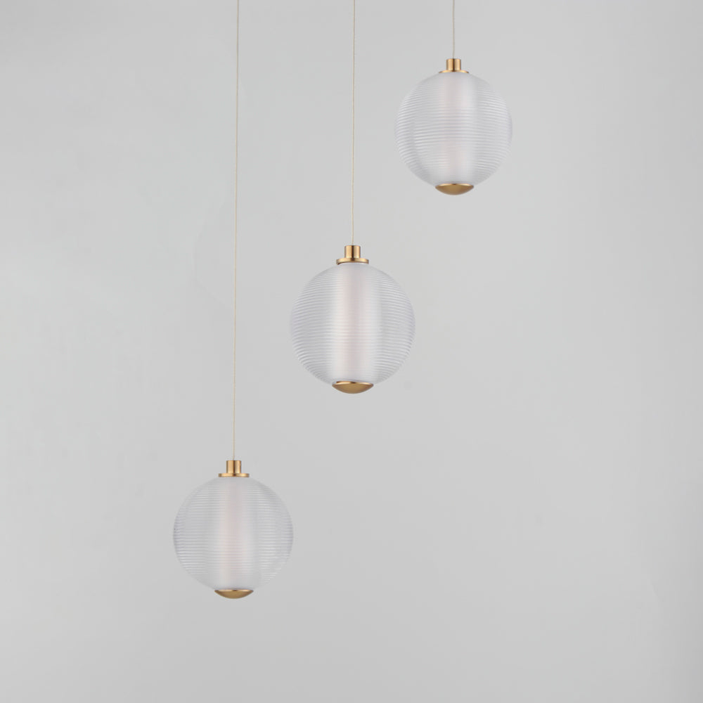 Rhythm LED Multi Light Pendant Light in Detail.