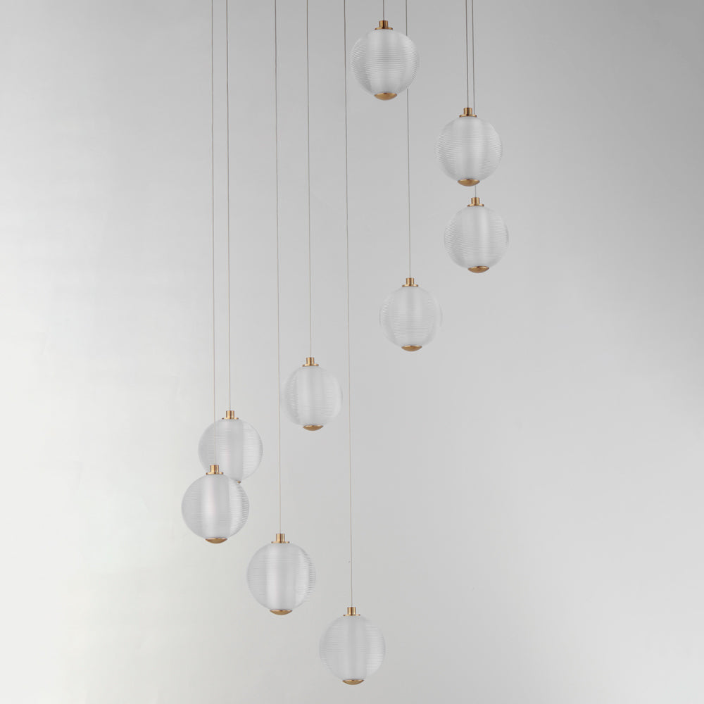 Rhythm LED Multi Light Pendant Light in Detail.