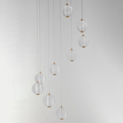 Rhythm LED Multi Light Pendant Light in Detail.