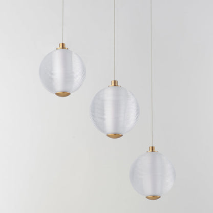 Rhythm LED Multi Light Pendant Light in Detail.