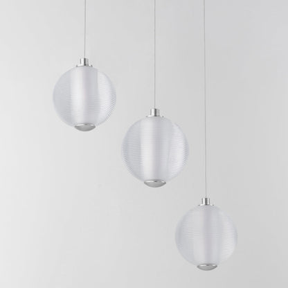 Rhythm LED Multi Light Pendant Light in Detail.