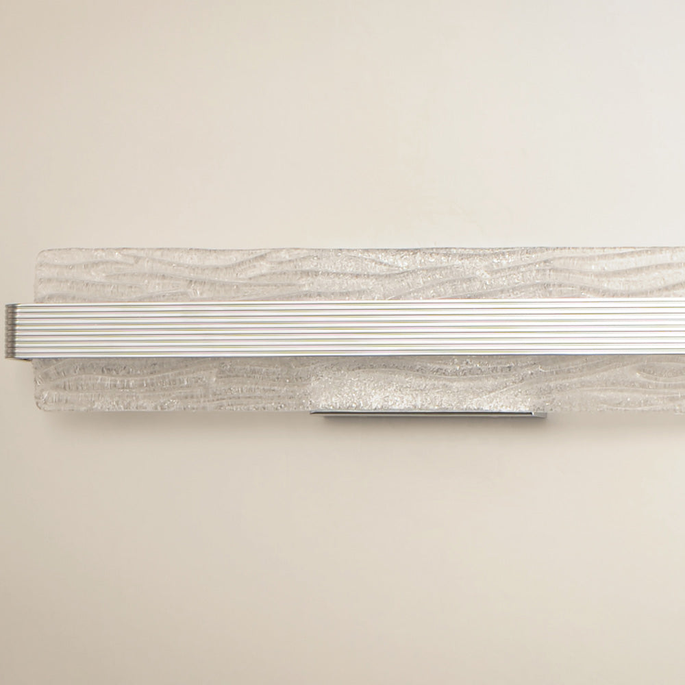 Ripple LED Bath Vanity Light in Detail.
