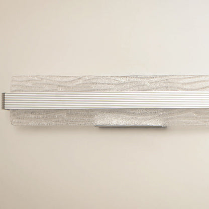 Ripple LED Bath Vanity Light in Detail.