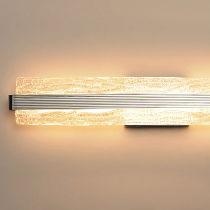 Ripple LED Bath Vanity Light in Detail.