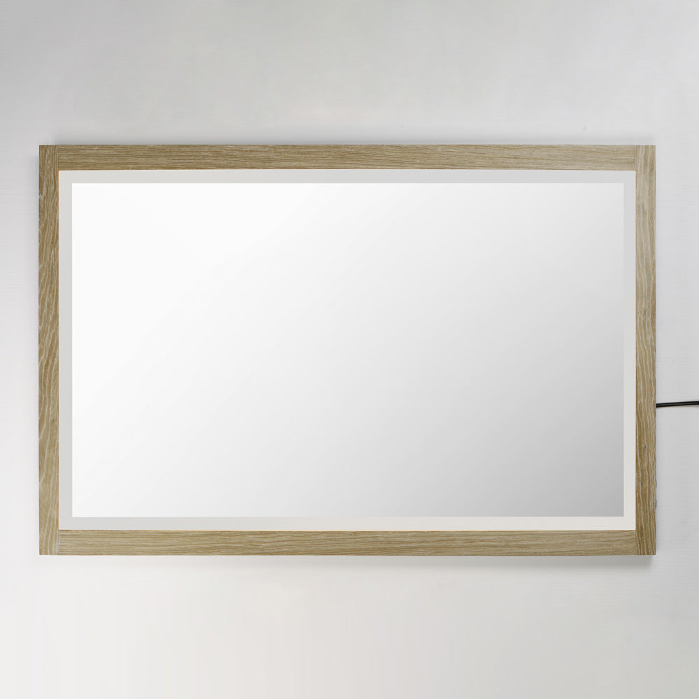 Sawyer LED Wall Mirror in Detail.