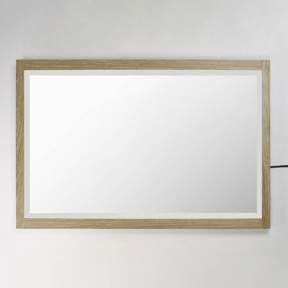 Sawyer LED Wall Mirror in Detail.