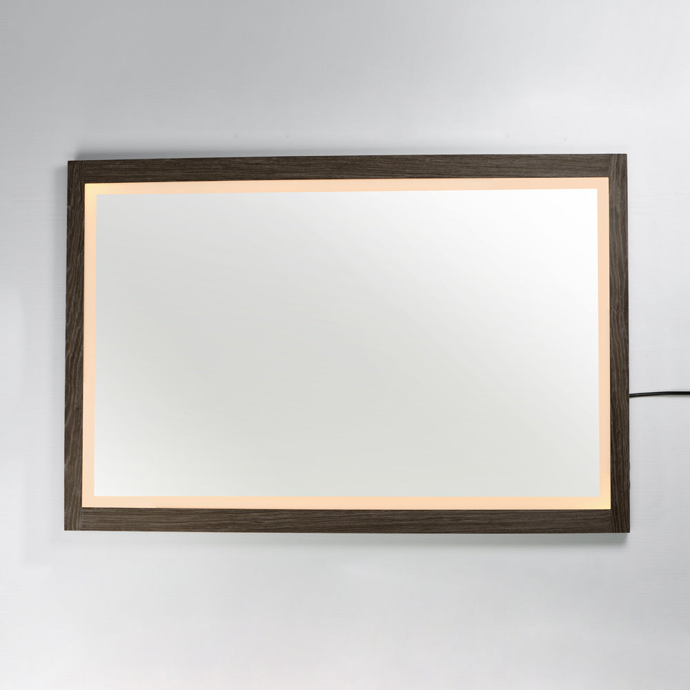 Sawyer LED Wall Mirror in Detail.