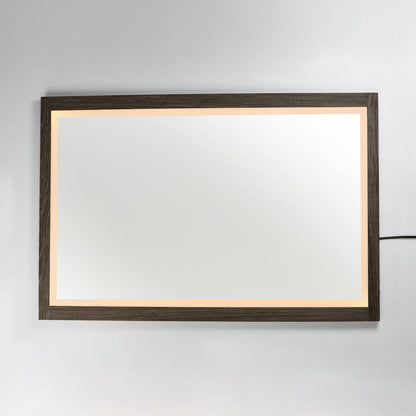 Sawyer LED Wall Mirror in Detail.