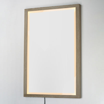 Sawyer LED Wall Mirror in Detail.