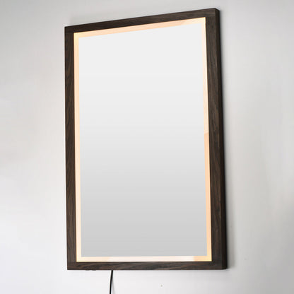 Sawyer LED Wall Mirror in Detail.
