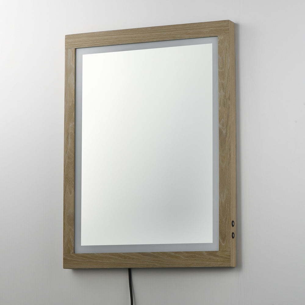 Sawyer LED Wall Mirror in Detail.