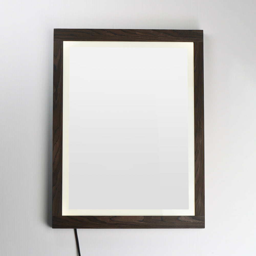 Sawyer LED Wall Mirror in Detail.