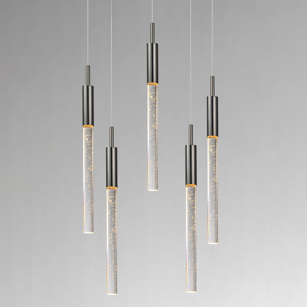 Scepter LED Multi Light Pendant Light in Detail.